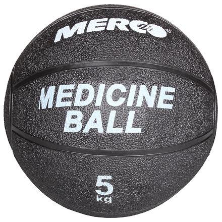 Merco Black gumový medicinální míč Merco