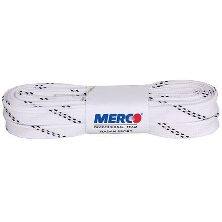 Merco PHW-10 tkaničky do bruslí voskované bílá Merco