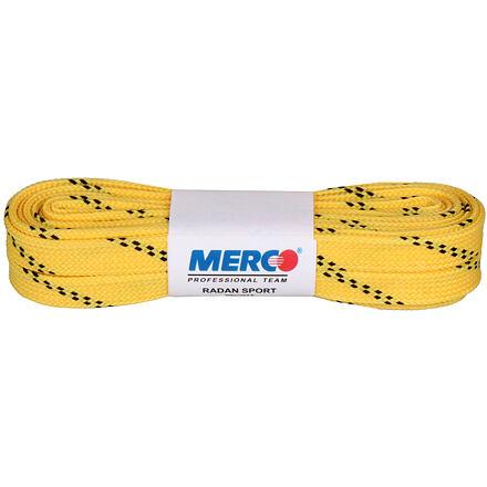 Merco PHW-12 tkaničky do bruslí voskované žlutá Merco