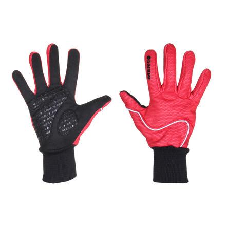 Merco Wintergloves softshellové rukavice červená Merco