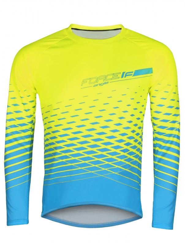 Force MTB ANGLE fluo-modrý FORCE