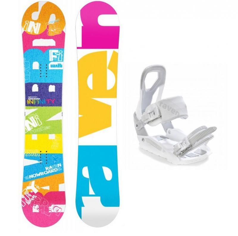 Raven Infinity Rocker 2019 snowboard + Raven S200 white vázání Raven