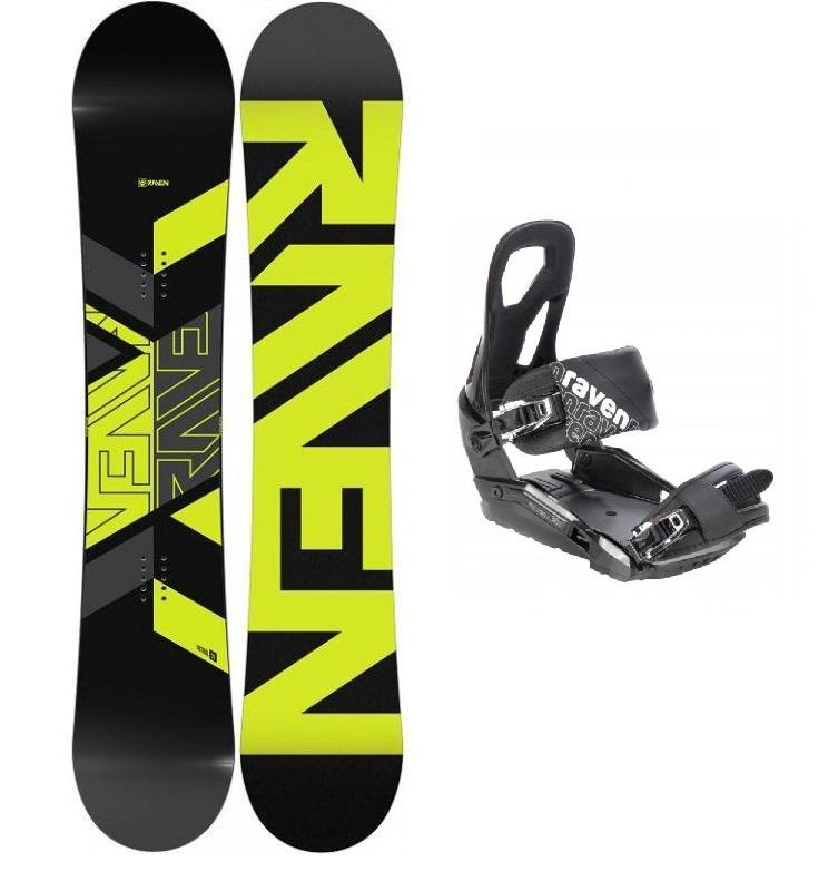 Raven Patrol pánský snowboard + Raven S240 black vázání Raven