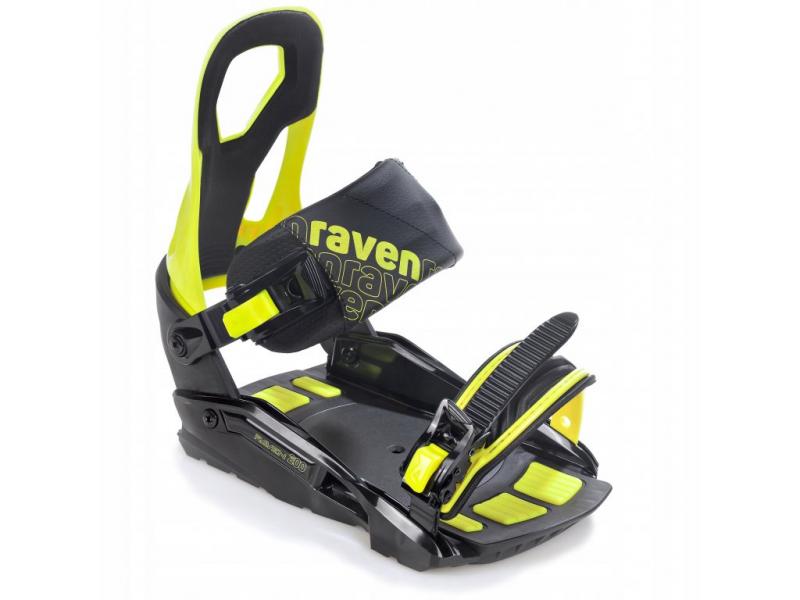 Raven S200 lime snowboardové vázání + nářadí zdarma Raven