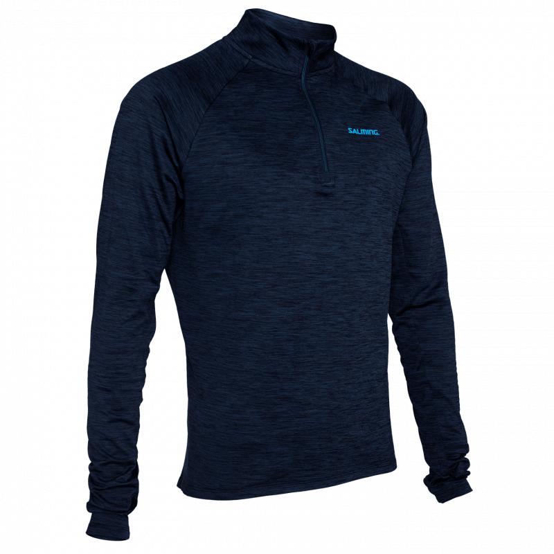 Salming Norrviken Halfzip Men Blue Melange Salming