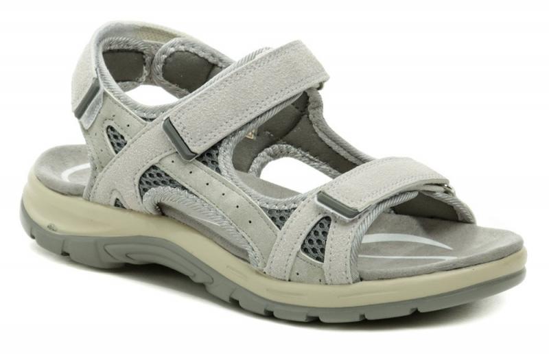 Scandi 251-2093-C1 šedé dámské sandály Scandi