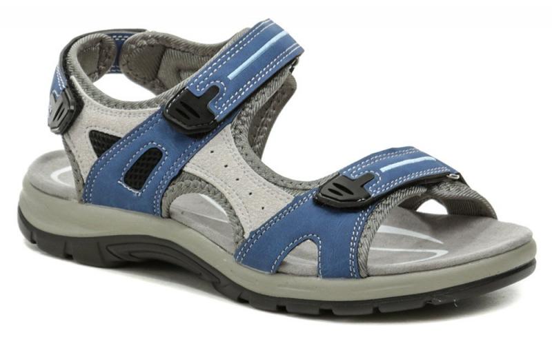 Scandi 251-2094-D1 modré dámské sandály Scandi