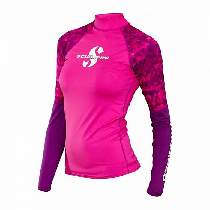 Scubapro Dámské lycrové triko RASHGUARD FLAMINGO UPF50