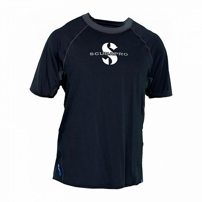 Scubapro Pánské lycrové triko RASHGUARD BLACK UPF50