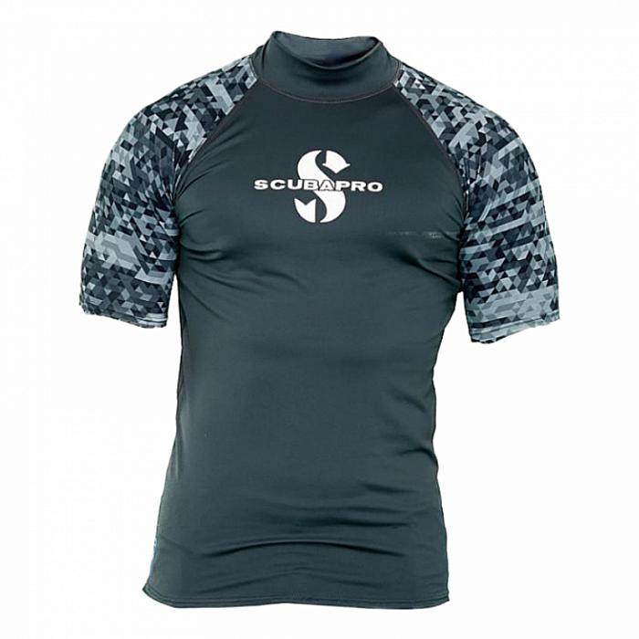 Lycrové triko Scubapro RASH GUARD GRAPHITE UPF50