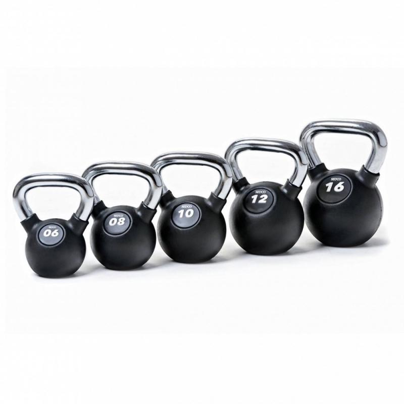 Sedco Kettlebell RUBBER-CHROM PROFI Sedco