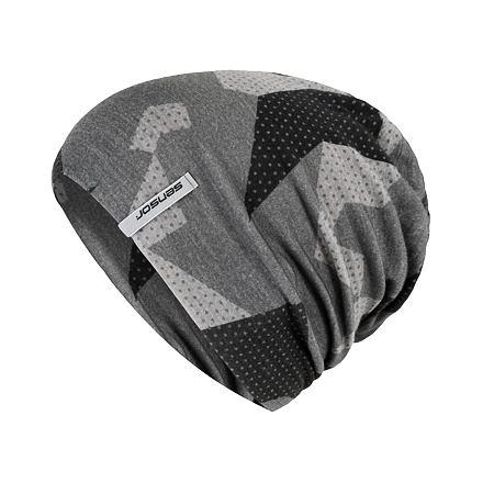 Sensor čepice merino impress černá/camo Sensor