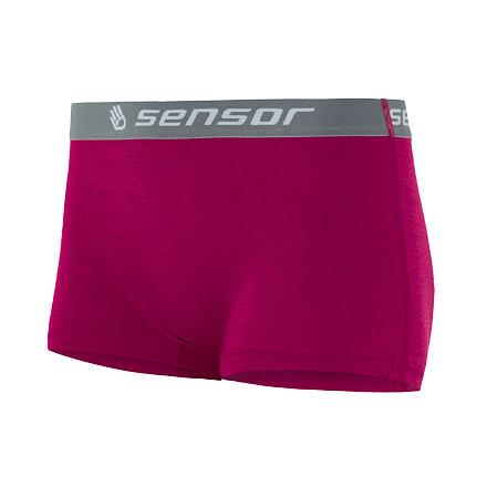 SENSOR MERINO Active kalhotky lilla Sensor