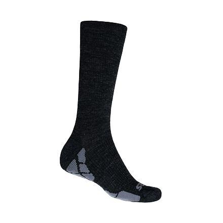 Sensor Ponožky Hiking Merino Černá/šedá Sensor