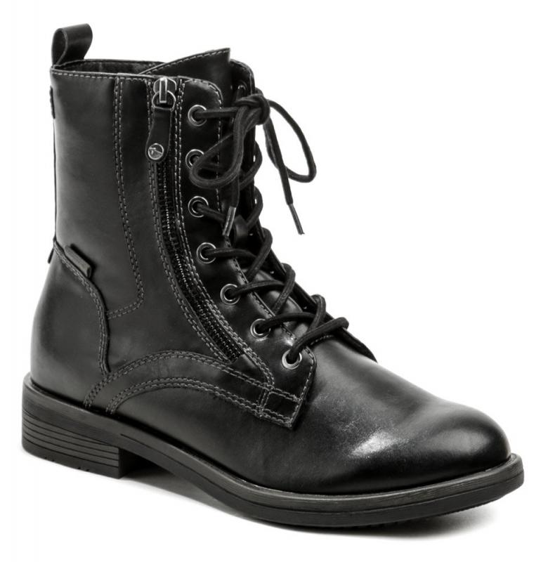 Tamaris 1-25107-27 černé dámské zimní boty Tamaris