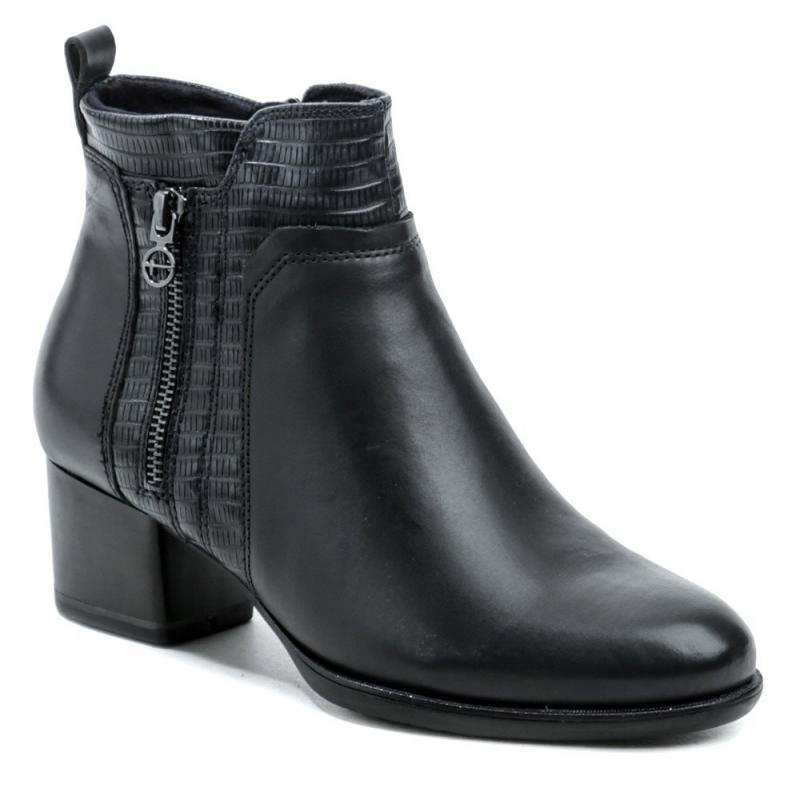 Tamaris 1-25314-27 black dámské kotníčkové boty Tamaris