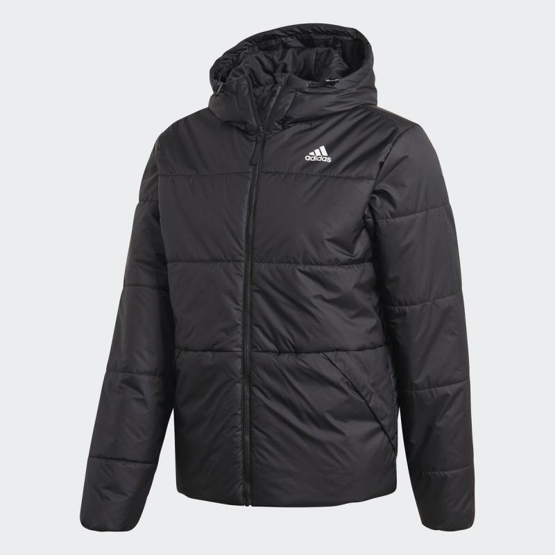 Adidas BSC HOOD INS J GH7374 M zimní bunda + šátek Kilpi Adidas