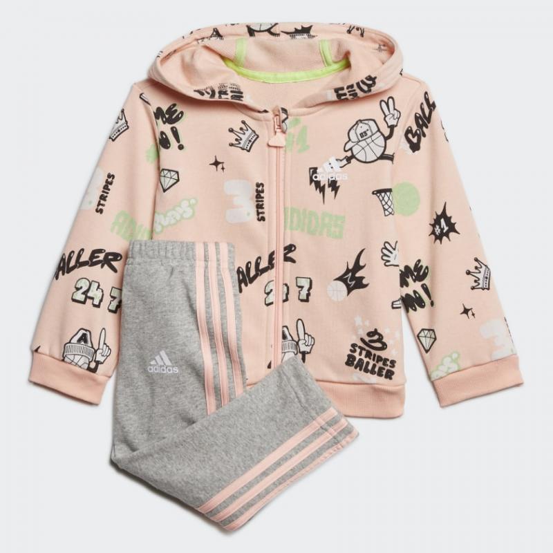 Adidas I GRAP FZ HD FT GE0010 dětská souprava Adidas
