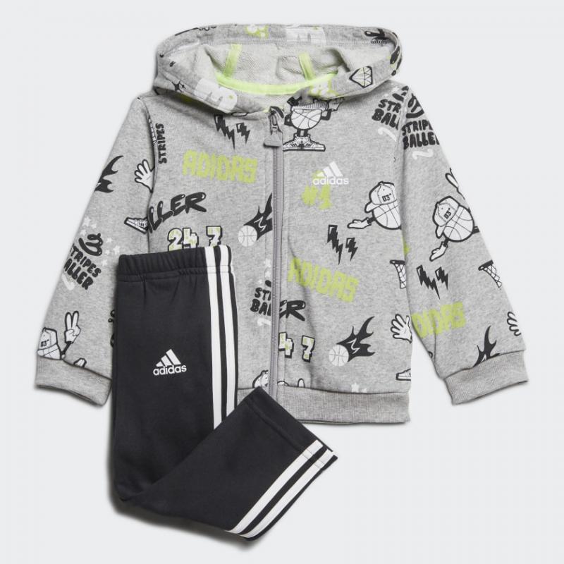 Adidas I GRAP FZ HD FT GE0015 dětská souprava Adidas