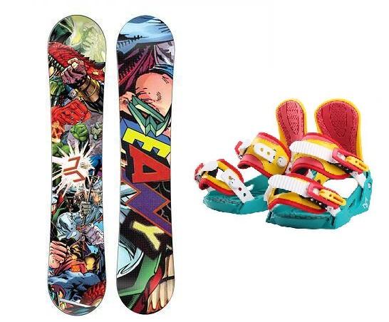 Beany Heropunch dětský snowboard + Beany Junior vázání Beany