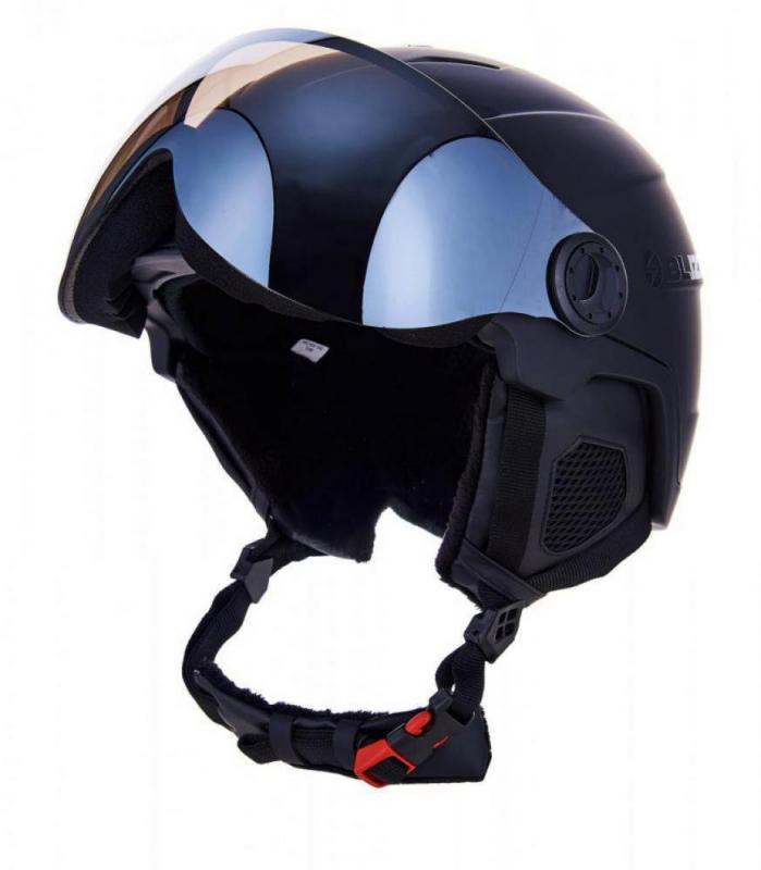 Blizzard Lyžařská přilba DOUBLE VISOR BLACK-MAT 56-59 cm Blizzard