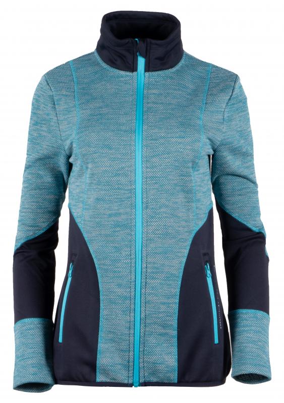 GTS 3019 L S20 - Dámská fleece mikina - ocean GTS