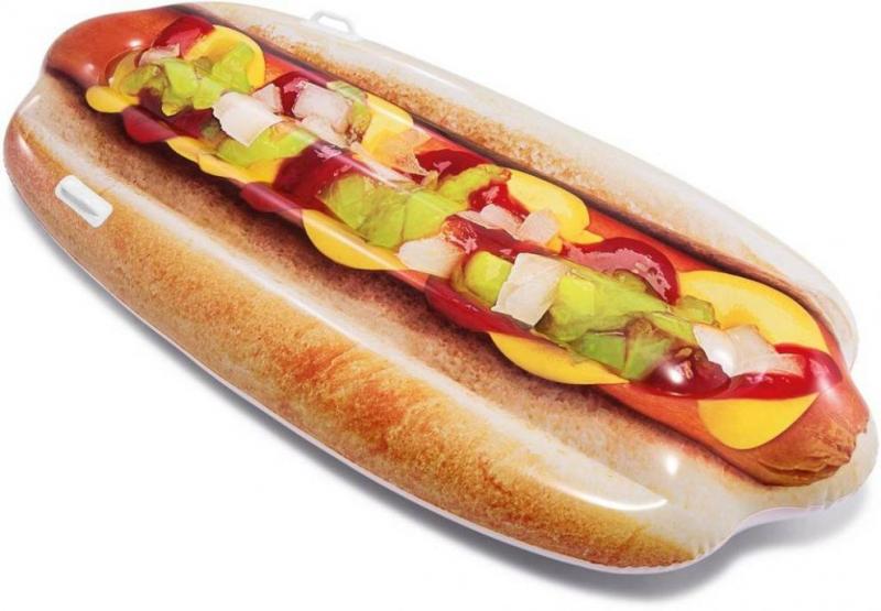 Intex Lehátko 58771 nafukovací Hotdog 180x89 cm Intex