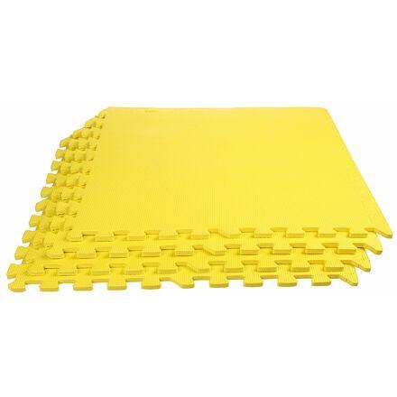 Merco Colored Puzzle fitness podložka žlutá Merco