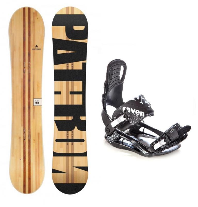 Pathron Slash 18/19 snowboard  + vázání Raven S220 black Pathron