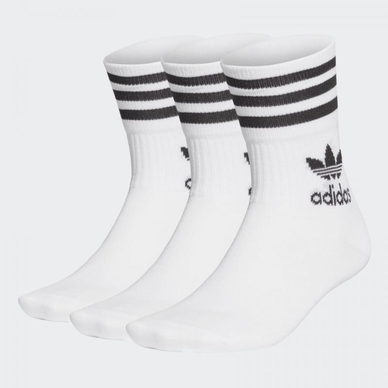 Adidas MID CUT CRW SCK GD3575 Ponožky 3 páry Adidas