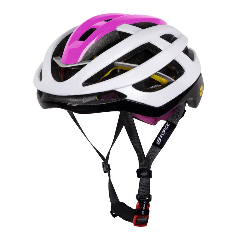 Force LYNX MIPS bílo-růžová FORCE