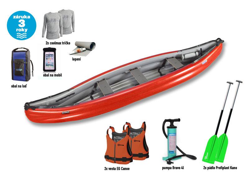 Gumotex Scout Standart SET 2 kanoe (v ceně 2x pádla