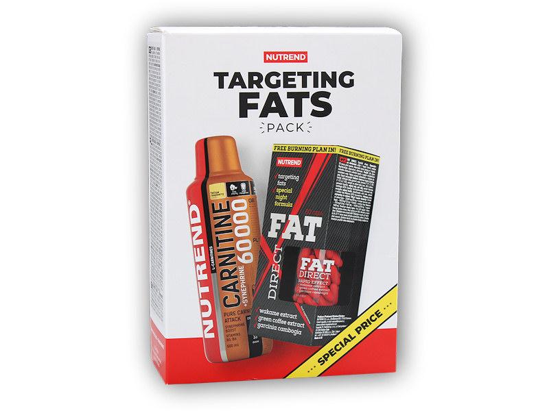 Nutrend Targeting Fats Pack Fat direct + Carnitine Nutrend