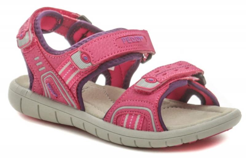 Peddy P2-512-35-03 růžové dětské sandálky Peddy