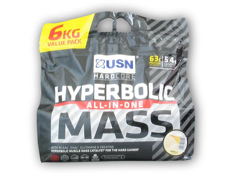 USN Hyperbolic Mass 6000g + CellUp Pre-Workout Shot 60ml - AKCE - energy USN