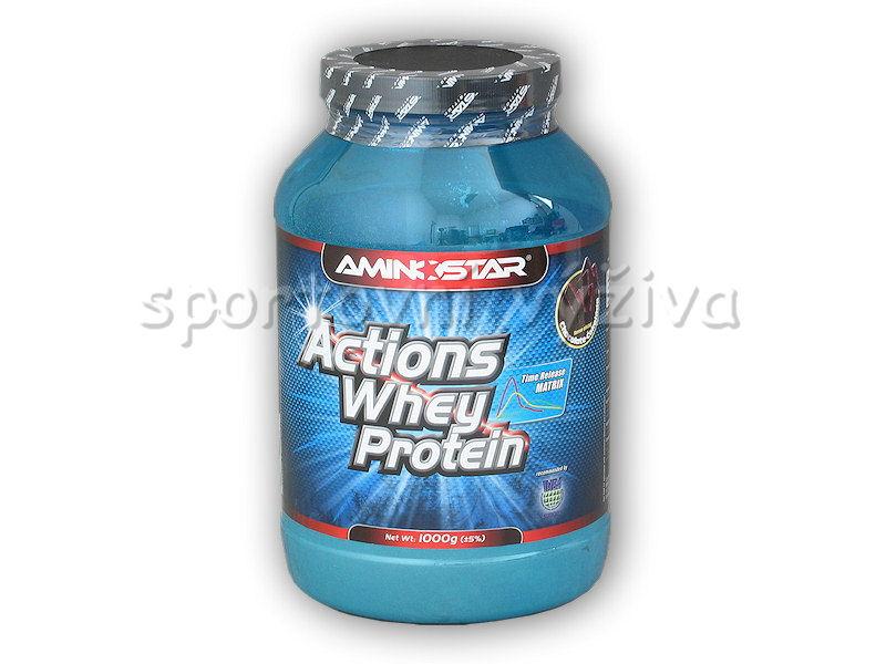 Aminostar Actions Whey Protein 65% 1000g Aminostar