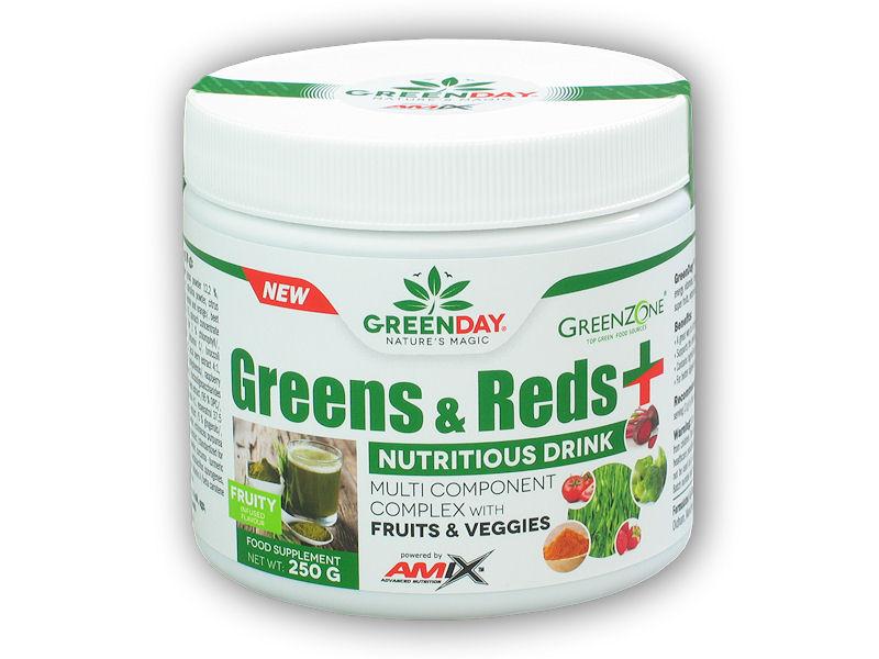 Amix GreenDay Greens and Reds+ 250g Amix GreenDay