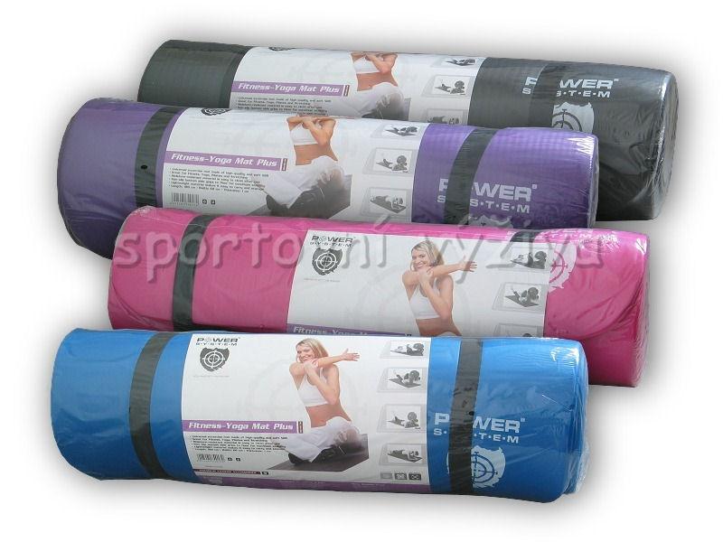 Power System Cvičební podložka FITNESS YOGA MAT PLUS Power System