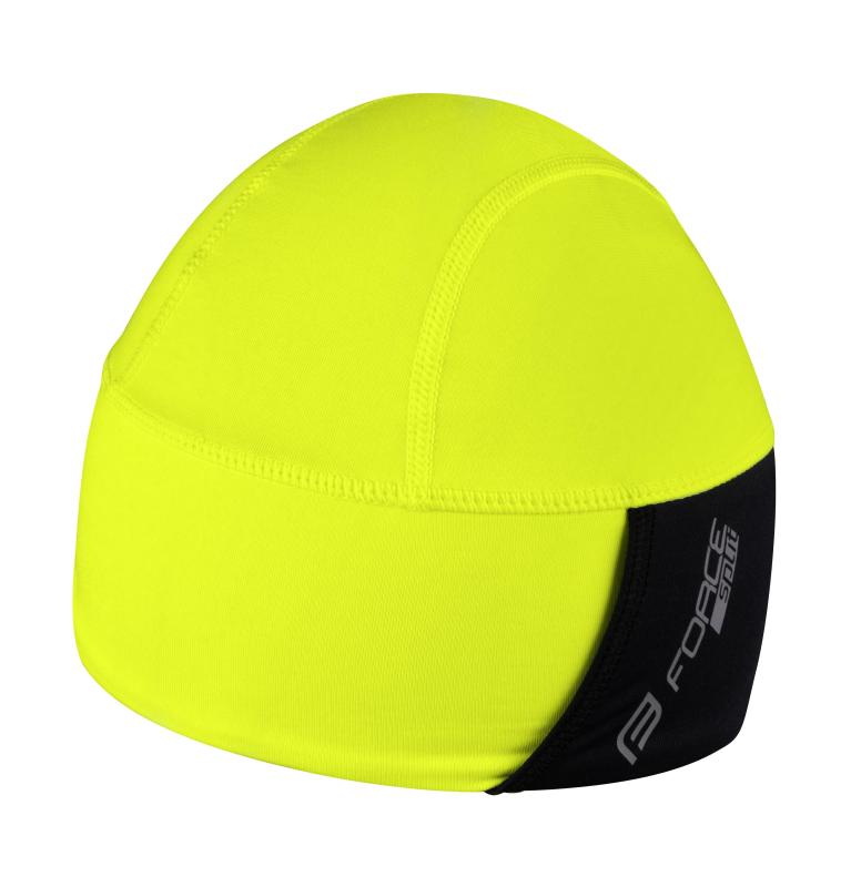 Force Čepice SPLIT zateplená fluo-černá FORCE