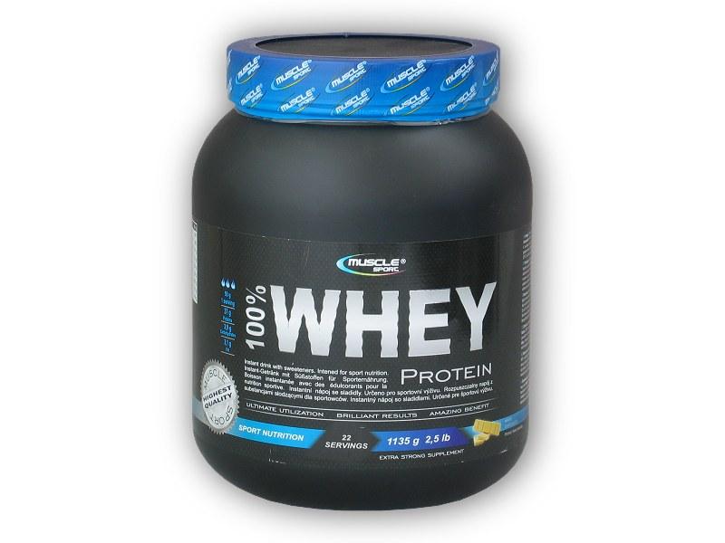 Musclesport 100% Whey protein 1135g Musclesport