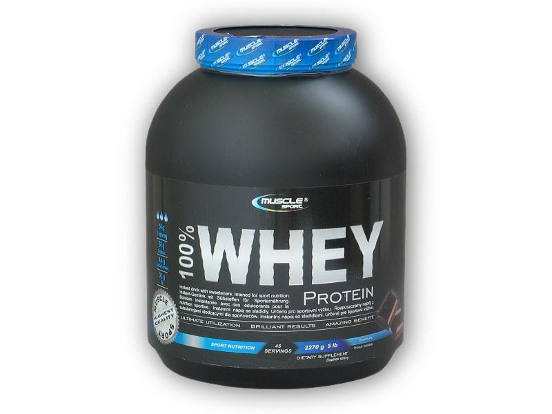Musclesport 100% Whey protein 2270g Musclesport