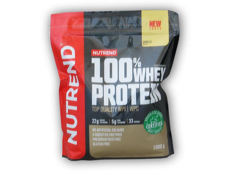 Nutrend 100% Whey Protein NEW 1000g Nutrend