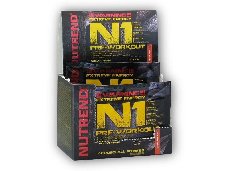 Nutrend N1 Pre-Workout 10x17g Nutrend