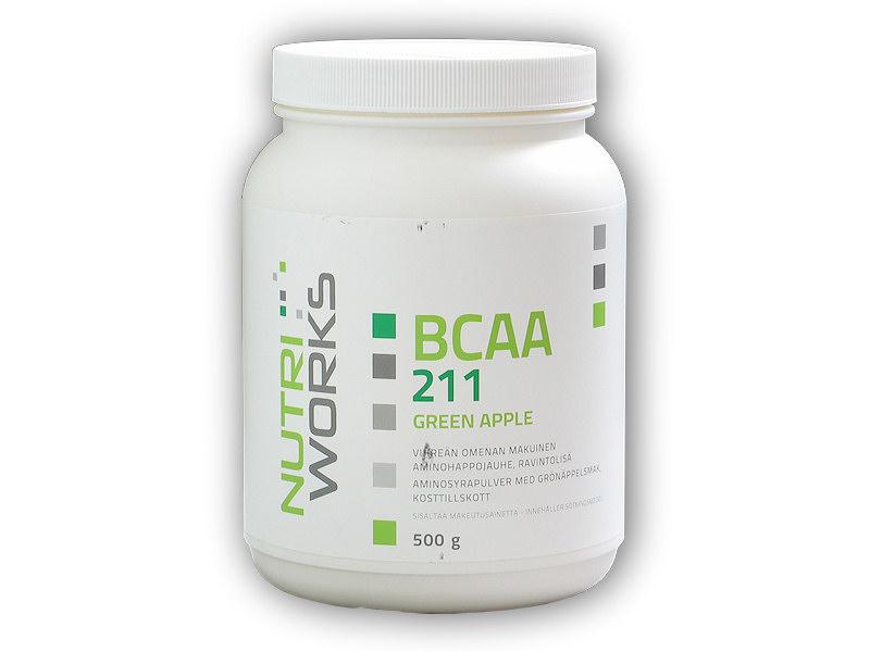 Nutri Works BCAA 2:1:1 500g + Vitamin C 200g AKCE Nutri Works