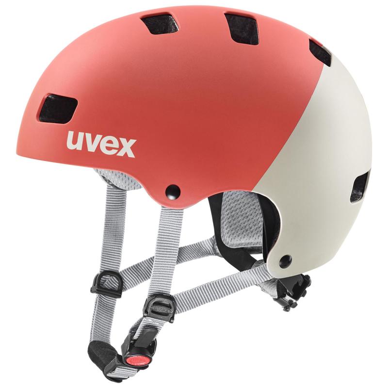 Uvex Kid 3 CC 2022 Grapefruit - Sand Mat Uvex