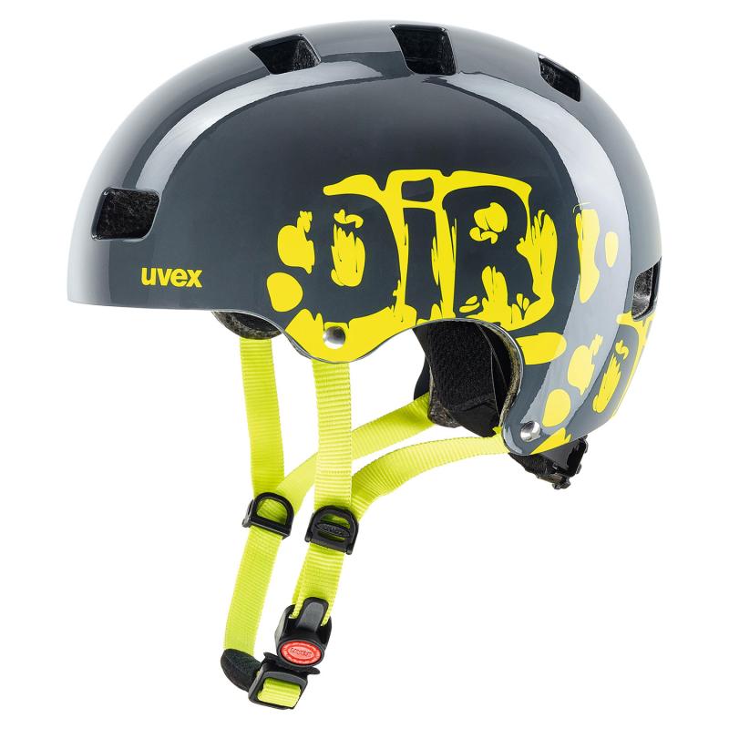 Uvex Kid 3 2022 Dirtbike Grey-lime Uvex