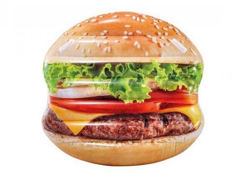 Intex Lehátko nafukovací HAMBURGER 58780 145x142 cm Intex