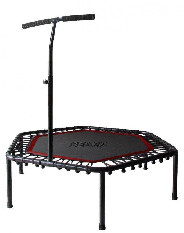 Sedco Trampolína fitness s madlem HEXAGON 122 cm Sedco