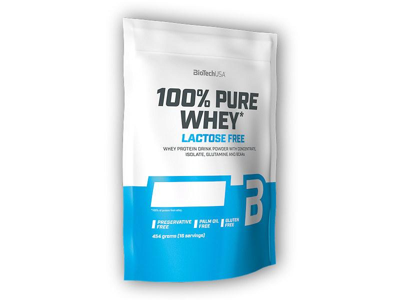 BioTech USA 100% Pure Whey Lactose Free 454g BioTech USA