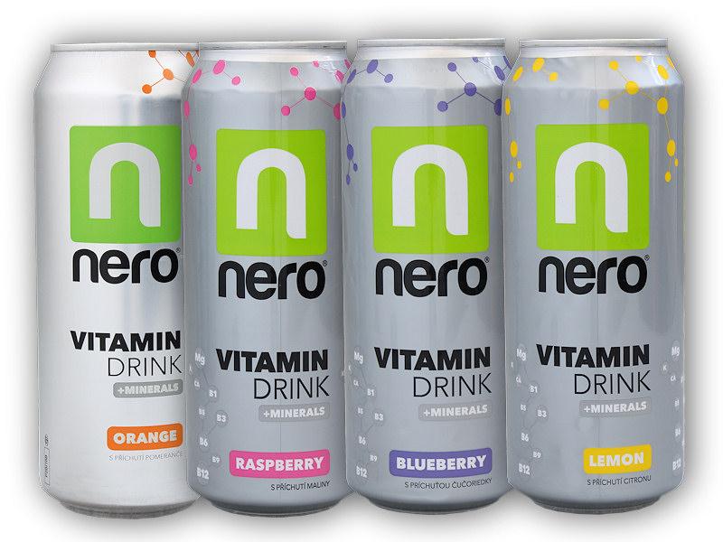 NeroDrinks Nero Active nápoj s vitaminy a minerály 500ml NeroDrinks
